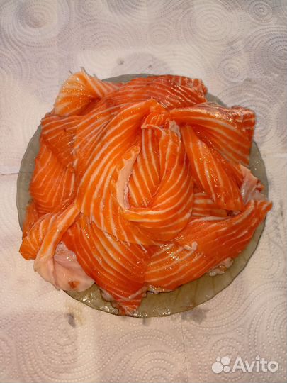 Обрезь семги