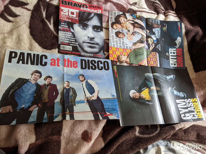 Журналы и плакаты Bravo