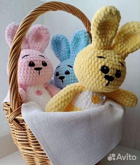 Мягкие игрушки плюшевые ручной работы