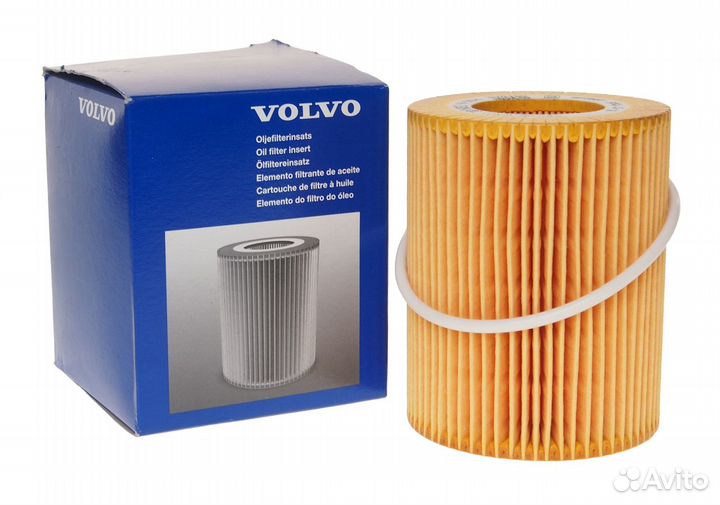 Фильтр масляный volvo S60 (10) (3.0),S80 (06),XC60