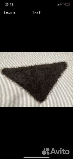 Косынка из козьего пуха