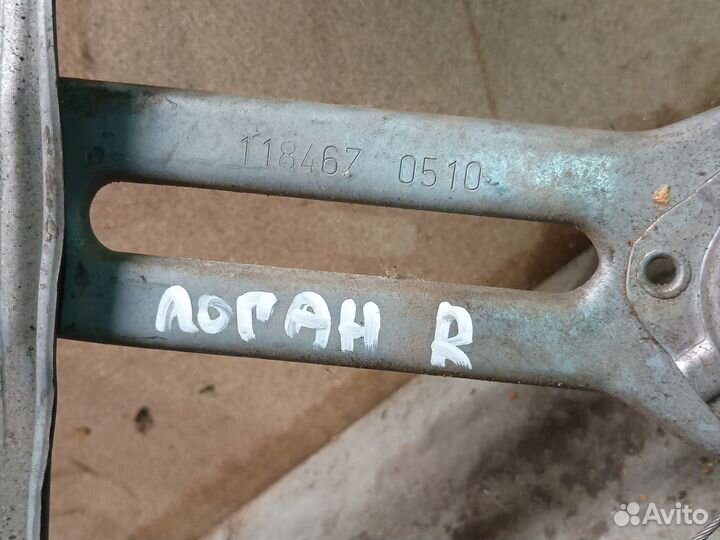 Стеклоподъёмник задний правый Renault Logan