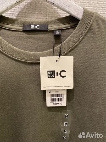 Укороченная женская футболка Uniqlo :C