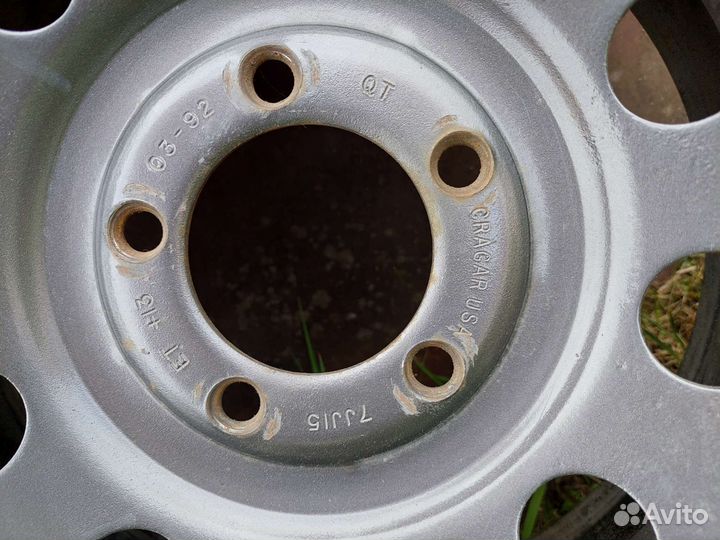 Диски R-15 cragar USA