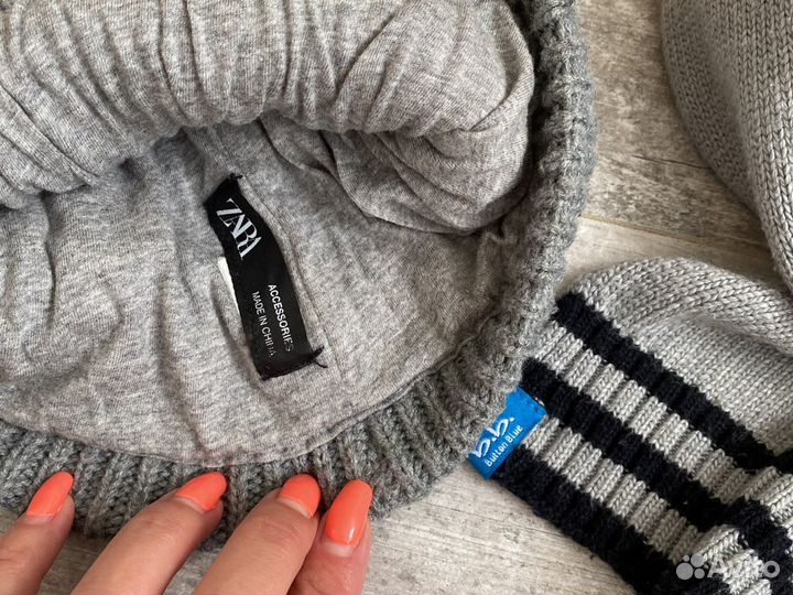 Шапка и шарфы пакетом