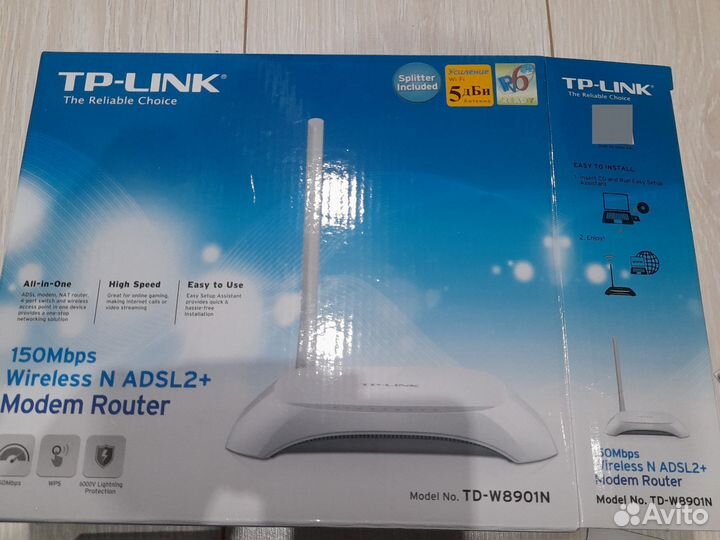 Wi fi Роутер tp-link TD-W8901N