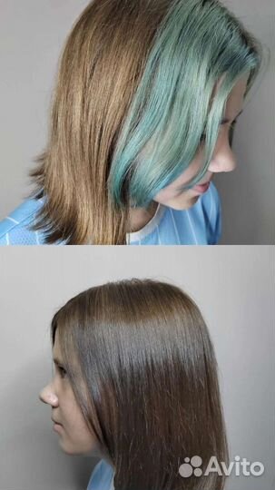Окрашивание/мелирование/Кератин/ботокс