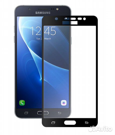 Защитное стекло 9D для samsung J710F Galaxy J7 201