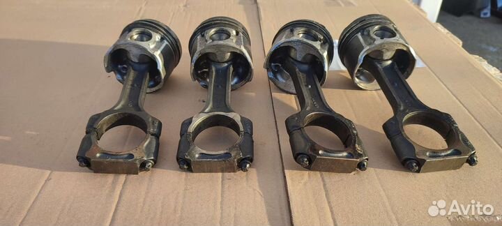 Ssangyong шатун поршень