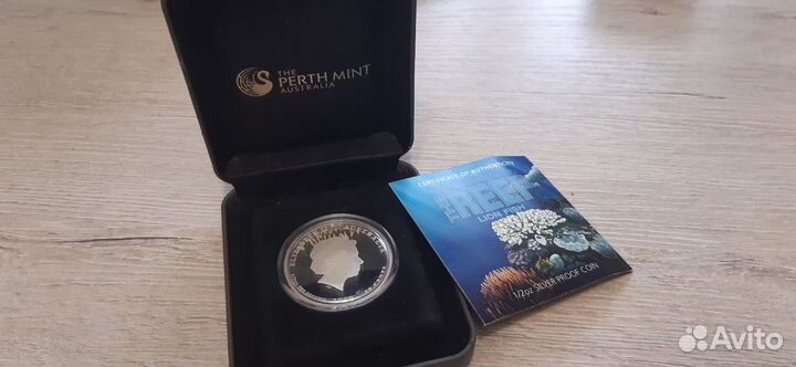 Австралия.2009.серия риф.рыба кол.монета