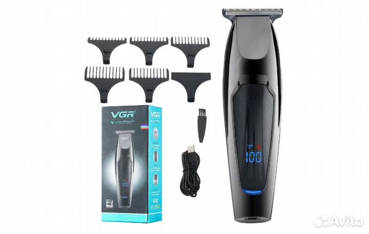Триммер для стрижки и бороды VGR V-070