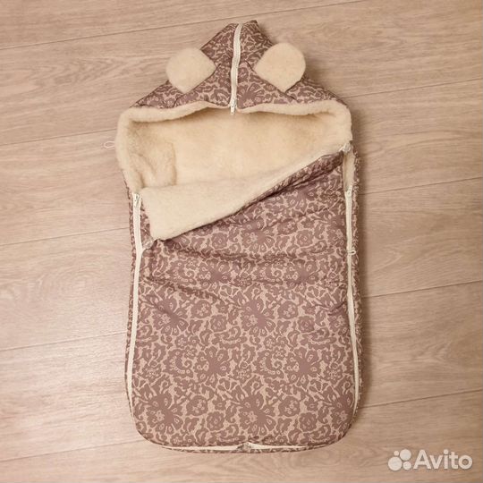 Меховой конверт овчина