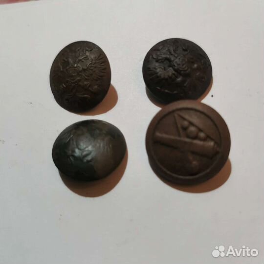 Старинные пуговицы