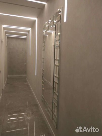 Изготовление зеркал под заказ монтаж