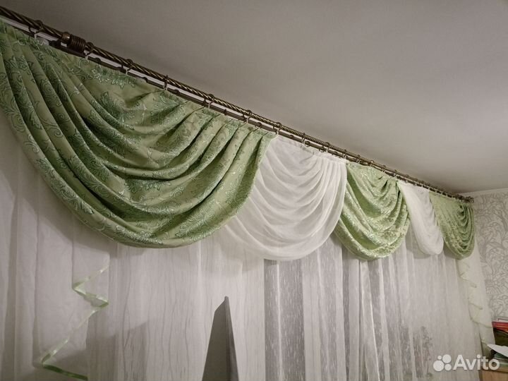 Шторы с ламбрикеном