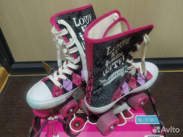 Ролики квады 35 размер для девочки