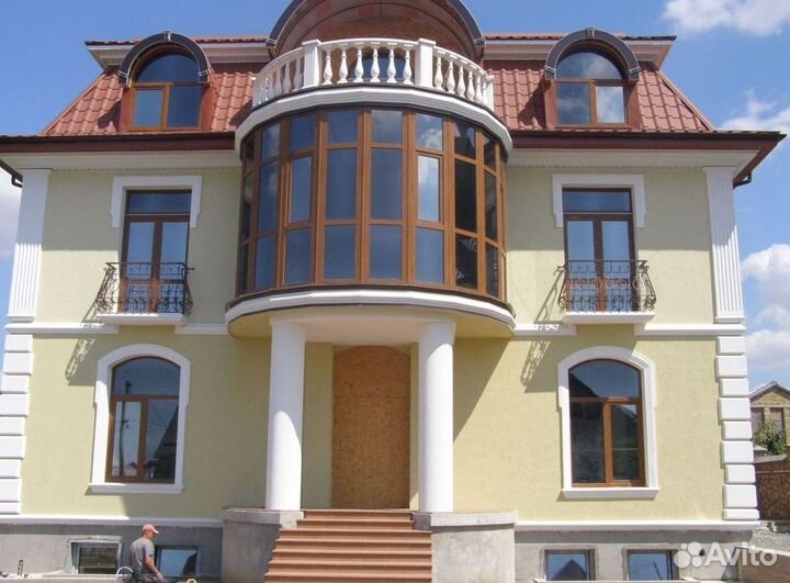 Обрамление окон. Фасадный декор