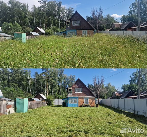 Кошение травы,покос участка