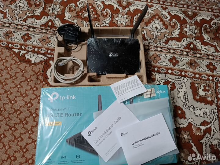 Wi-fi 4g LTE Роутер tp-link tl-mr6400