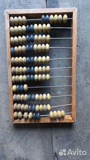 Счеты деревянные СССР