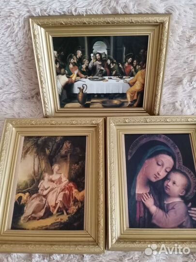 Картины 40*34 (репродукции) в багете