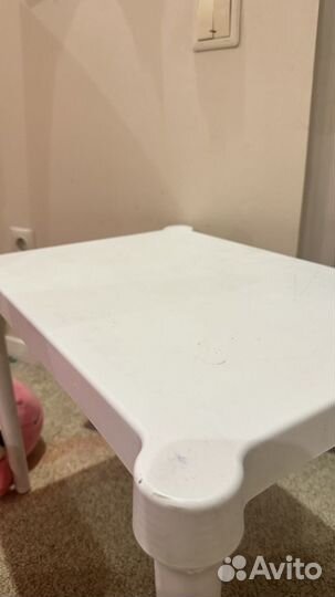 Детский стол и стул IKEA