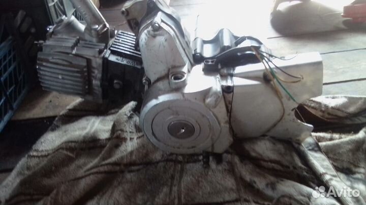 Двигатель мопед alpha