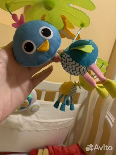 Мобиль на кроватку tiny love бум-бокс Сафари