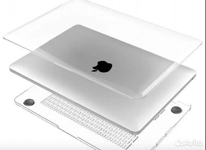 Чехол пластик глянцевый MacBook Pro 16