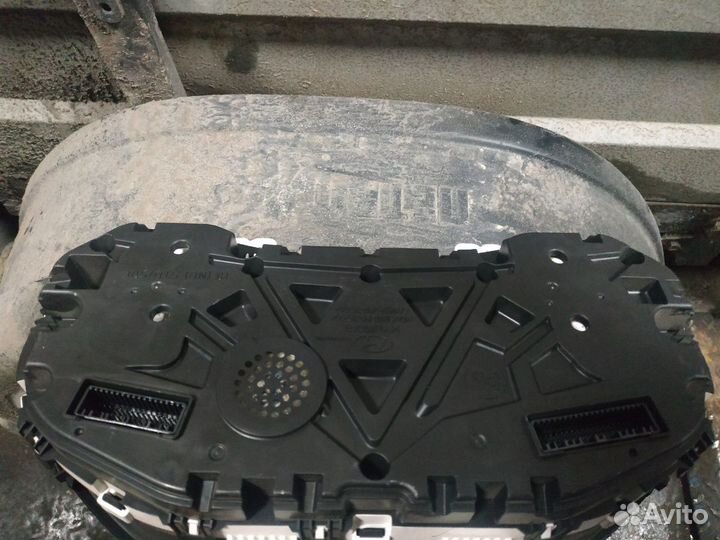 Панель приборов Hyundai Solaris