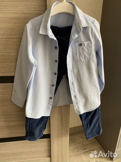 Рубашка с брюками на мальчика