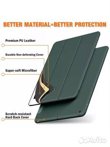 Чехол на iPad 9.7 2017/2018, Air 1/2 Silicone Case