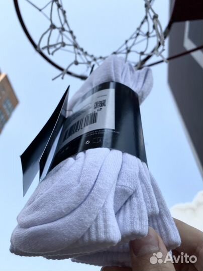 Комплект Nike Evryday Crew x3 white