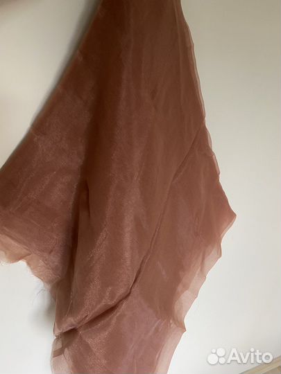 Ткань отрезы парча и капрон сетка