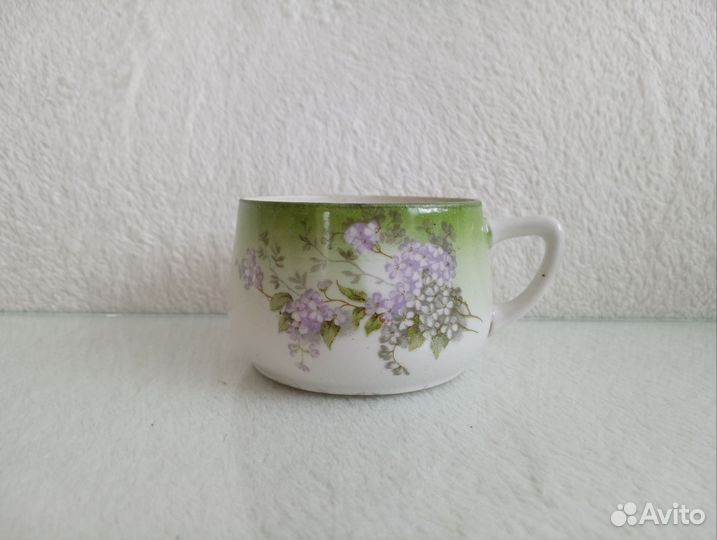 Чашка чайная костяной фарфор Кузнецов 1915