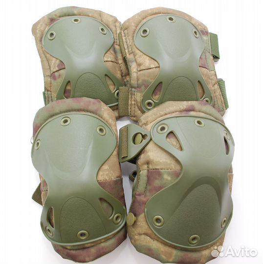Наколенники и налокотники тактические мох