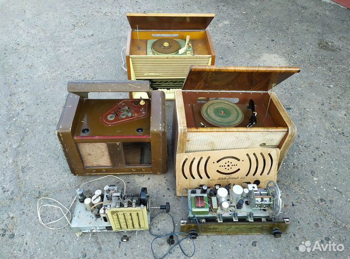 Ламповая радиола, шасси, ламповое радио