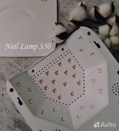 Лампа nail lamp S50 54 Bт