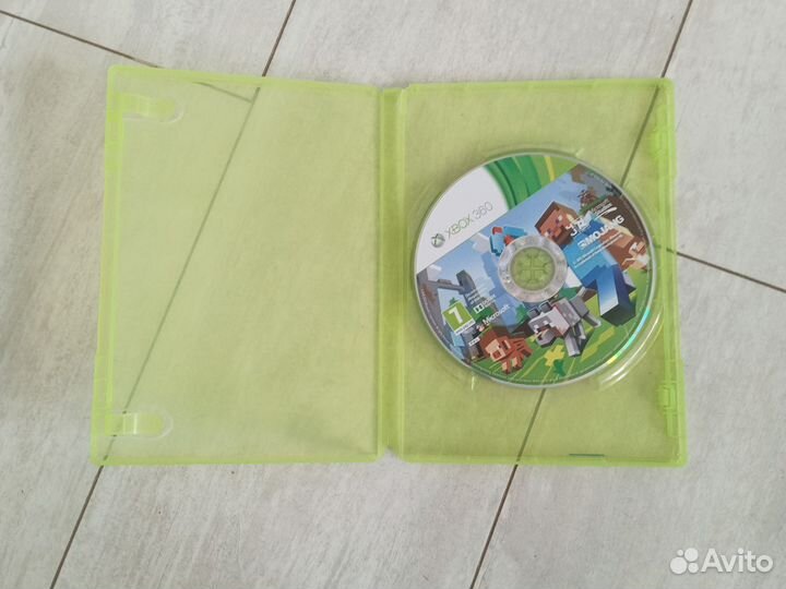 Диск Minecraft на Xbox 360