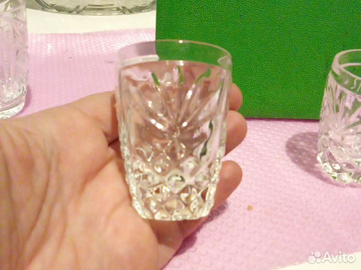 Стопки хрусталь