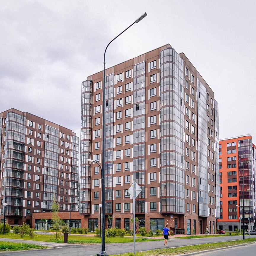 1-к. квартира, 40,2 м², 11/12 эт.