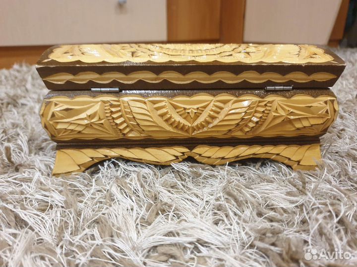 Шкатулка ручной работы 90-ых годов