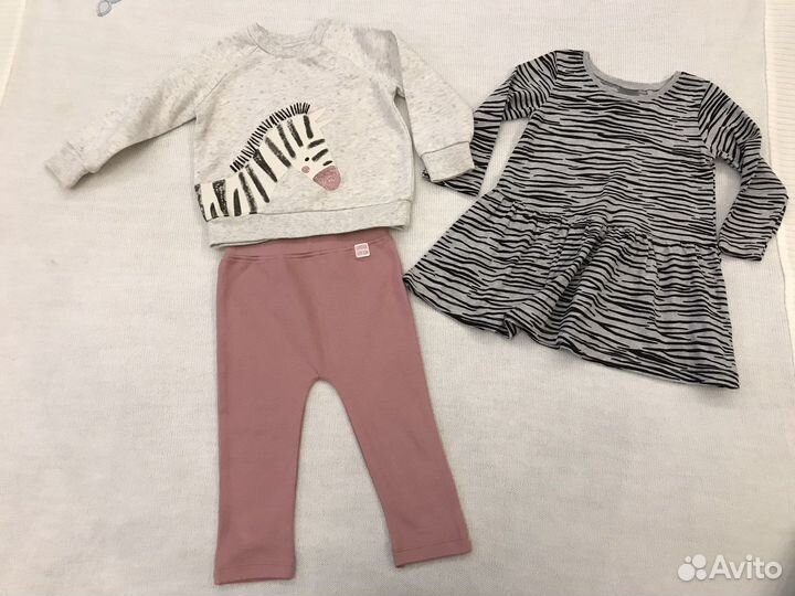 Комплекты для девочки next /74