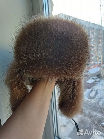 Мужская шапка натуральная