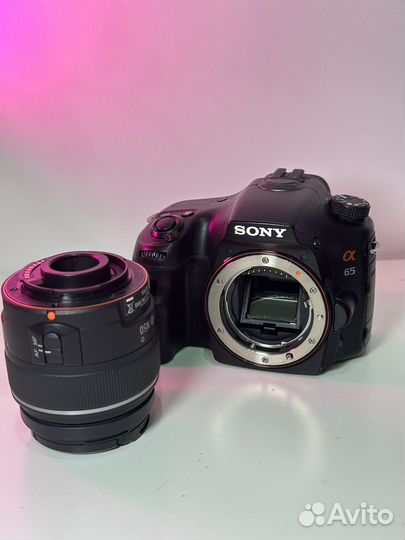 Зеркальный фотоаппарат sony a65