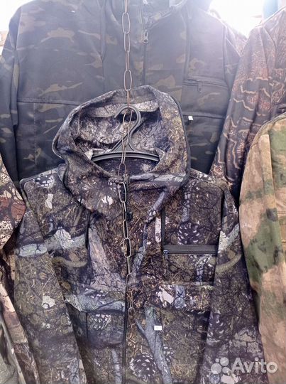 Костюм камуфляжный из ткани твил