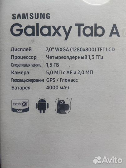 Samsung galaxy tab a6