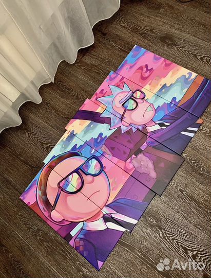 Модульные картины на холсте