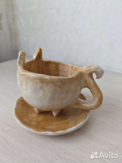 Глиняные изделия ручной детской работы