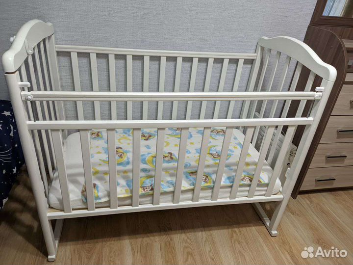 Детская кроватка Forest kids Malva качалка